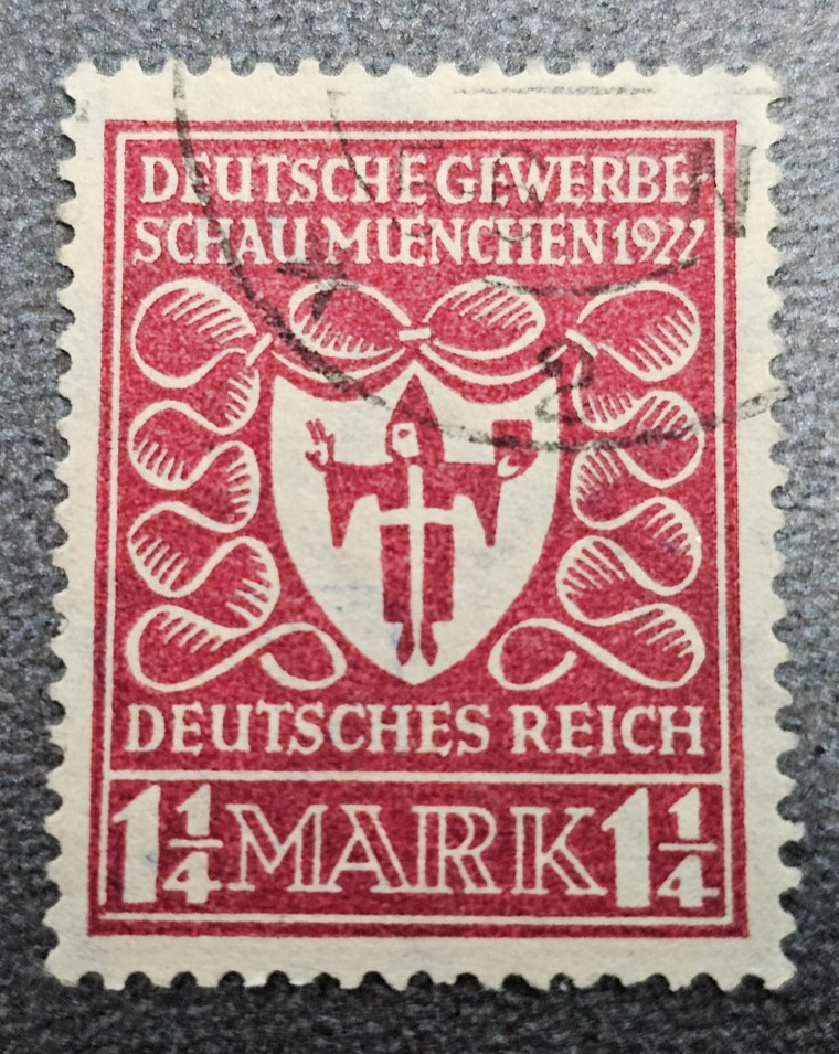 Stamp Germany Reich 1, 1/4 Mark 1922 Infla Berlin Mi. Nr. 199 b [🇩🇪39164-4]