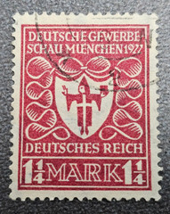 Stamp Germany Reich 1, 1/4 Mark 1922 Infla Berlin Mi. Nr. 199 b [🇩🇪39164-4]