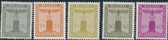 Stamp Germany Official Selection 1938 Dienst WWII War Era Franchise Revenue MNH
