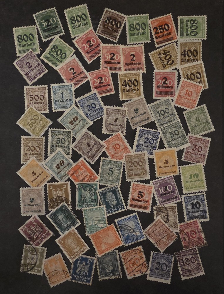 GERMANY Stamp Lot Used Unused Mint MH OG T24379