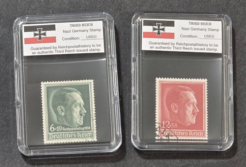 ADOLF HITLER REICHSPARTEITAG RALLY SET Third Reich WWII Nazi German NSDAP Stamps