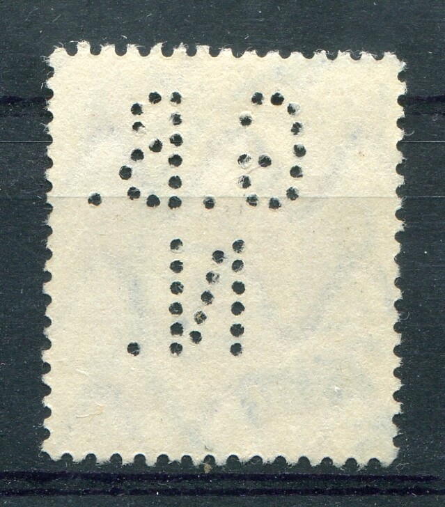 Bayern FIRMENLOCHUNG PERFIN GBN (y80653) Used Postage Stamp, Authentic