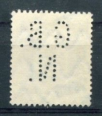Bayern FIRMENLOCHUNG PERFIN GBN (y80653) Used Postage Stamp, Authentic