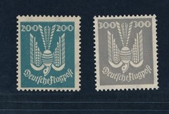 German Reich, Michel number 349 + 350 mint certificate