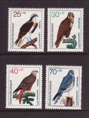 Germany 1973 Birds Nature set MNH mint stamps