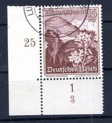 DR-3 Reich 681ER With Cancelled Form Number (GA1450) Stamped Authentic