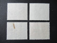 GERMANIA 1955 SERIE COMPLETA N. 81-84 USATA VAL. CAT. € 18,00