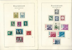 Germany DDR Stamp Collection on 17 Hingless Lighthouse Pages 1959-61, JFZ
