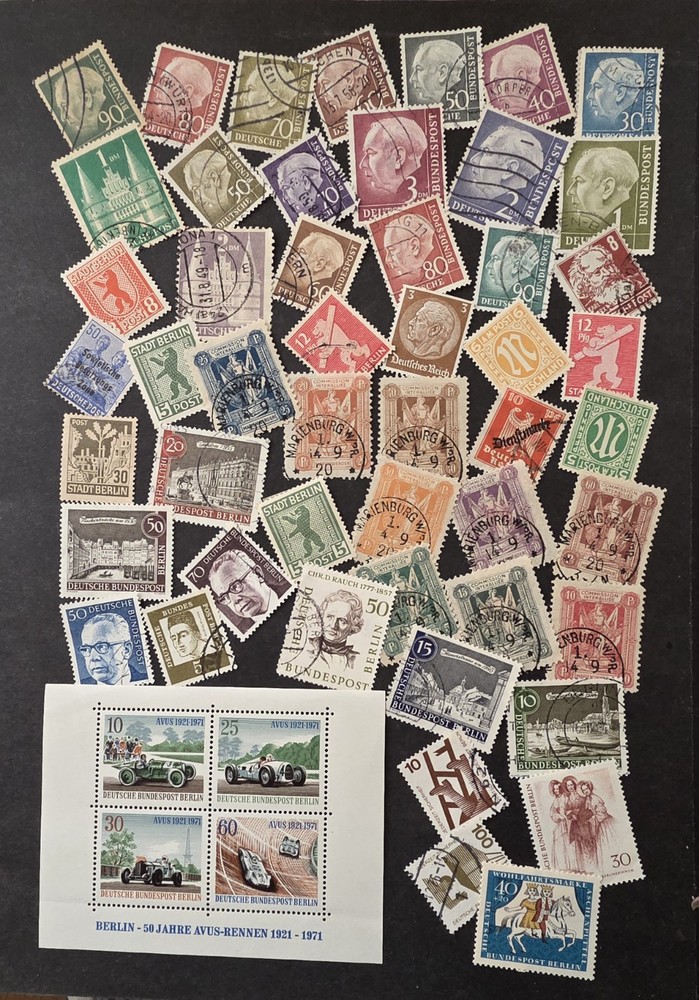 GERMANY Stamp Lot Used Unused Mint MH T24921