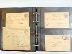 Saxony Briefe-Sammlung Vorphila – German Reich Approx. 200 Piece IN 2 Albums