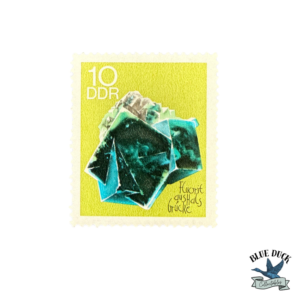 DDR – 1969 Fluorite Fluorspar – Stamp