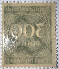Travelstamps: 1923 Germany Stamp Deutsches Reich Mi#270, Mint OG NH 300 Mark