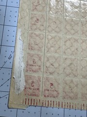 Germany 1923 SC 285 Sheet 5 Millionen Mark Hyperinflation MNH