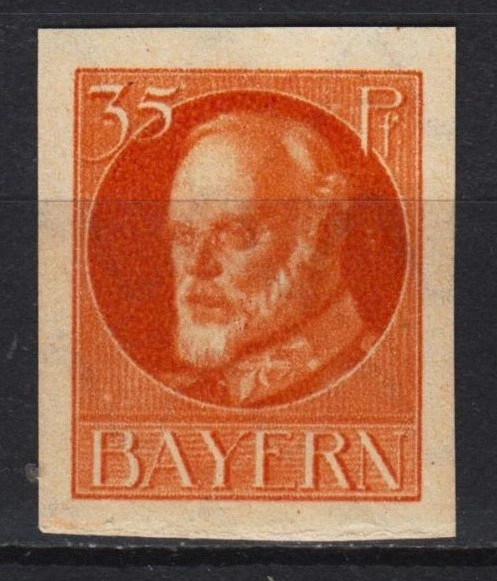 GERMANY BAYERN Mi. # 134 IB without overprint BPP SIGNATURE MINT NEVER HINGED