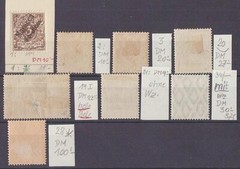 German Post in Morocco Stamp Lot with several better ones