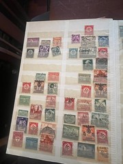 1930s TO THE END OF WWII GERMAN POSTAGE STAMP COLLECTION / 100’s OF STAMP