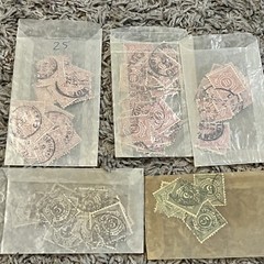 EARLY 1800’s WURTTEMBERG INVESTOR’S LOT OF STAMPS, NUMERAL IN CIRCLE