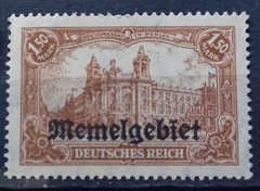 MEMEL 1920-1923 32 STAMPS + 2 BLOCKS OF 4 MNH-MH-USED with 1.50 Mk 1920, Mi# 11