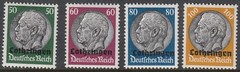 Stamp Germany Lothringen Mi 01-16 Sc N43-58 1940 WWII Lorraine France War MH