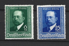 1940 – Germany /German Realm Development of Diptheria Antitoxin MH SG748 & SG749