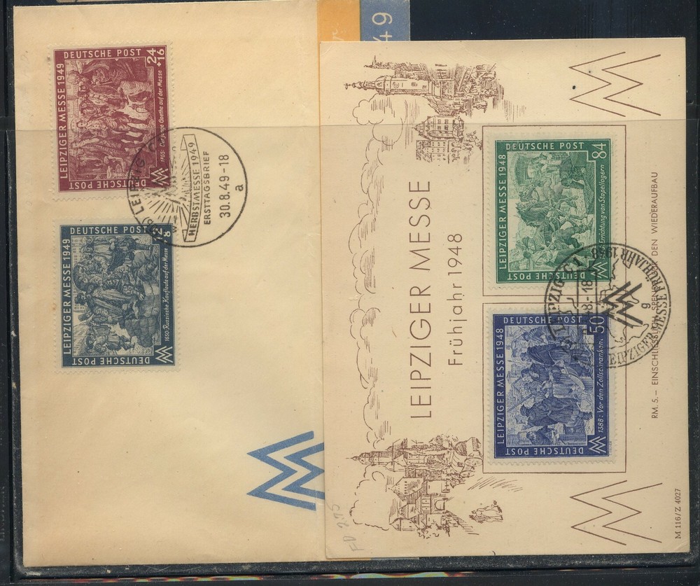 Germany 2 Lepzig fair items