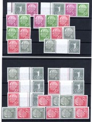 Bundle Printings W17/S52YI Good Type Complete MNH Post Fresh 1450EUR (CA7244)