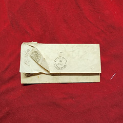 Imperial German document cover envelope invoice Germany 1880