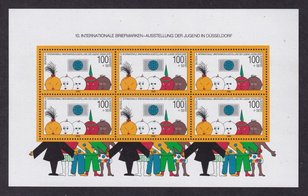 WEST GERMANY 1990 Youth Miniature Sheet SG MS2321 MNH/** (CV £32)