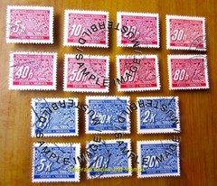 EBS Bohemia & Moravia 1939-1940 – Postage Dues – Portomarken – Used – cv $22