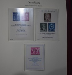 DDR COLLECTION 1949-1990 COMPLETE MNH IN 4 HINGELESS ALBUMS SEE DESCRIPTION