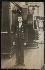 1908 Germany Ship Post RPPC Postcard Cover To Osterspai Bremen New York Cancel