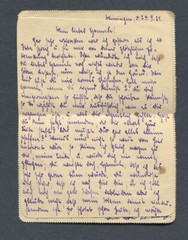 German Reich : Interesting small letter cover from 1921 – Mölningen – used