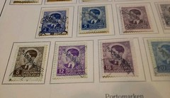 Germany WWII Military Serbia Serbien Collection Lot On Pages Mnh Mh Used