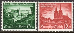 Germany Scott #B174-75 VF MNH 1940 Reunion of Eupen-Malmedy