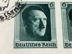 Germany 1937 Berlin Stamp Exh Souvenir Sheet 4 Imperf Hitler Stamps Sp Cancel 7B