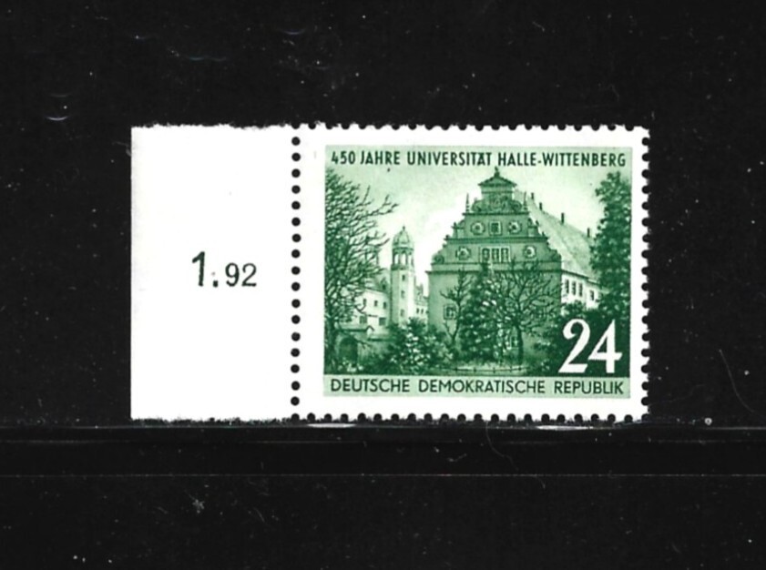 Germany-(DDR)-Stamp- Scott # 111-24pf-Mint/NH-OG-1952