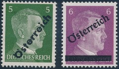 Stamp Germany Austria War Adolf Osterreich Set MNG