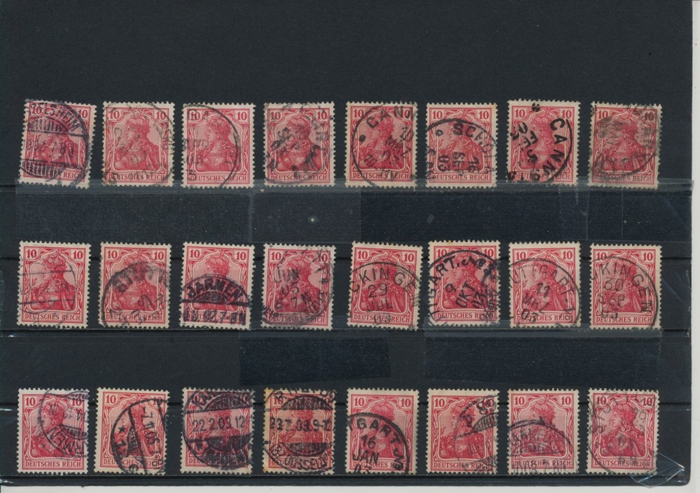 Germany, Deutsches Reich, Nazi, liquidation collection, stamps, Lot,used (BL 35)