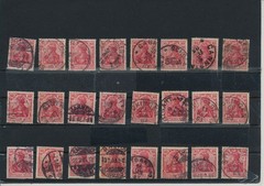 Germany, Deutsches Reich, Nazi, liquidation collection, stamps, Lot,used (BL 35)
