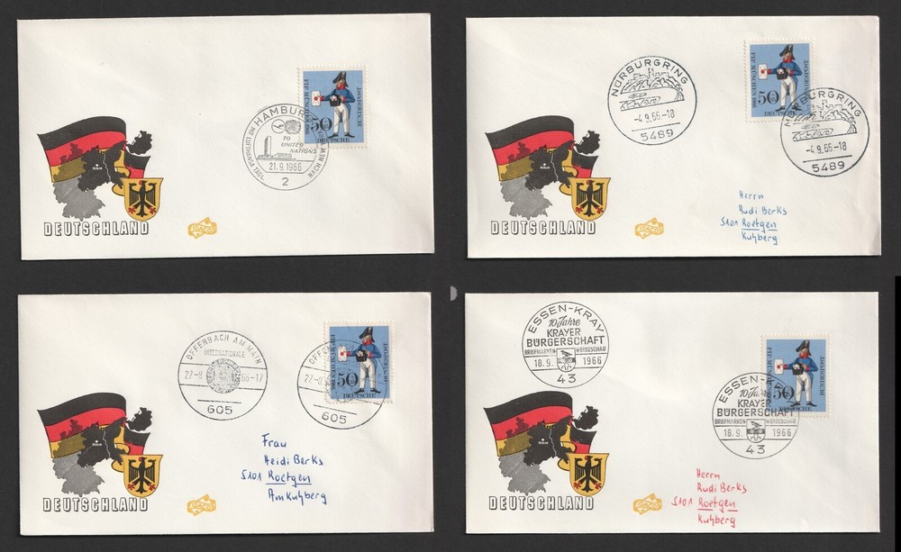1966 Germany Four Event Cover