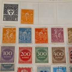Germany Bund etc vf used MH MNH collections in High CAT