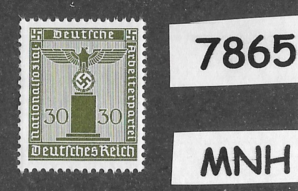 MNH stamp WWII official S21 1942 PF30 Adolf Hitler Third Reich Germany #7865