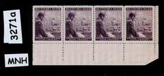 MNH Stamp block B18 Adolf Hitler 1943 Birthday WWII Germany occupation #3271a
