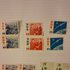 Germany & Colonies Used Stamps Lot DDR Bundespost Reich Handstamped Multi-Color