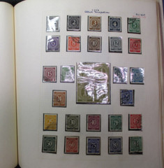 Germany Post War Stamps Album, Allied Military, MNH, MH, Used