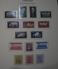 DDR COLLECTION 1949-1990 COMPLETE MNH IN 4 HINGELESS ALBUMS SEE DESCRIPTION