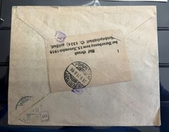 GERMANY – Danzig Very Nice Registered Airmail Cover