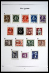 BERLIN Germany 1948-1990 Used Key Items Overprints Signed Stamp Collection