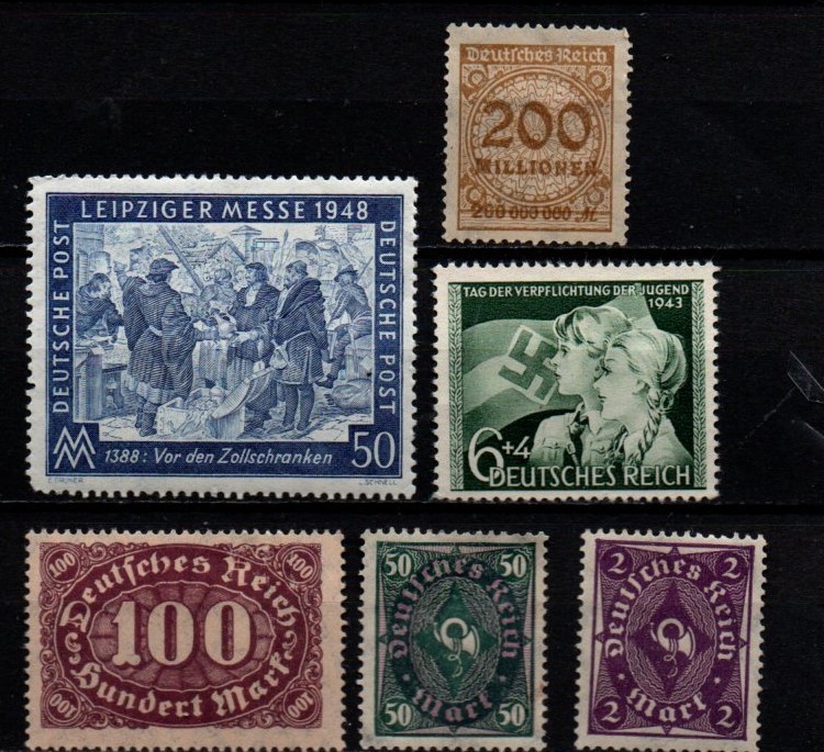 Yanstamps: Germany MH stamps set#56