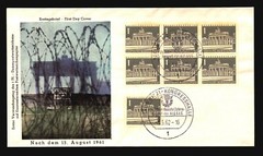 Germany 1962 Brandenberg FDC / Hand Tinted / Tiny Crease – L3256